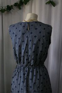 Striped Sleeveless Dress