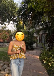 Cami Mustard Top