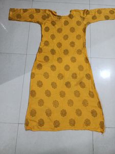Freash Yellow Gold Colour Kurta