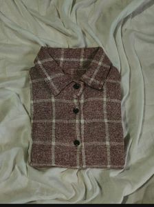 Crop CheckShirt🎀