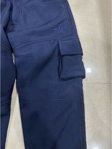 H&amp;m Heavy Navy Blue Cargo Pants