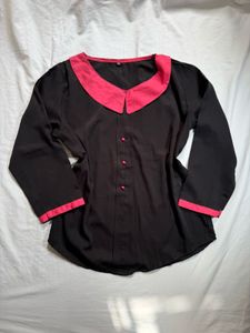 Women’s Casual Black Blouse