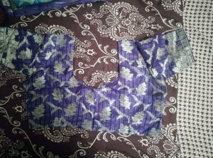 Beautiful Fancy Saree With Blouse