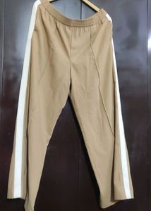 Tan Color Casual Trouser Pants For 36 Waist