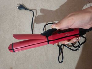 2-in-1 Hair Styler (Straightener, Curler)