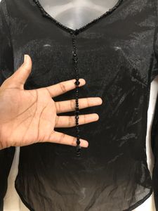 Bosch Black Long Sleeve Top