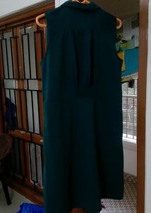 Elle Studio,A Line Party,Casual Wear DressXL Green