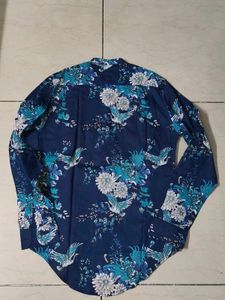 Zara Man Floral Print Shirt