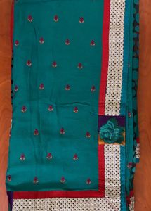 2 silk sarees with border