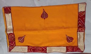 Golden Yellow Sari