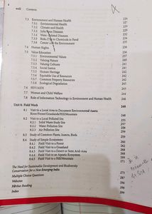 EVS Reading DU Sem1/3 Erach Bharucha