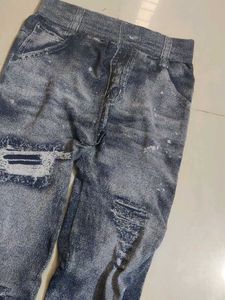 Strachable Fabric Jeggings