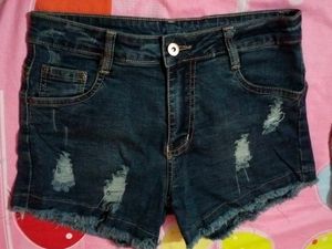 Jeans Shorts With Cap Combo Offer 🧢
