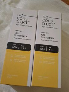Pack Of 2 Deconstruct Gel Sunscreen SPF 55+
