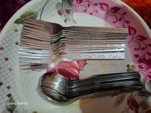 STAINLESS STEEL SPOON PACK OF= 20 PIC