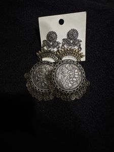 Oxidised earrings