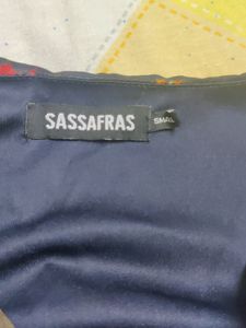 Sassafras Navy Blue WOMEN Playsuit (Can Swap)