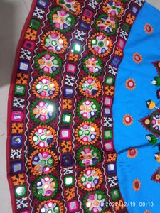 (WEEKEND OFFER) 🥳Blue Traditional Kutchi Chanya Choli
