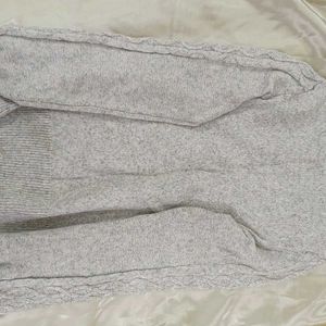Cozy Gray Knit Sweater