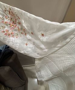White Embroidered Top