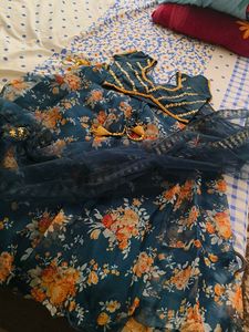 Floral Lehenga Choli Set