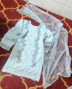 Elegant Embroidered Salwar Kameez