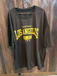 Unisex Brown Oversized Tee