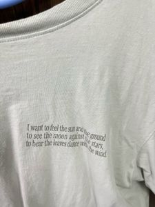 New H&amp;m Crop Tshirt Pastel Green