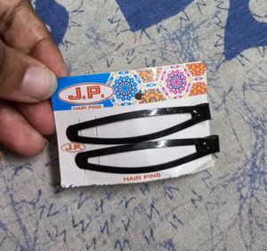 Black Hair Clips - 1pair