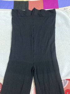 Full Length High Waist Black Thick Stockings - Dow