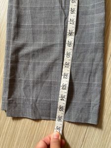 Checkered Ankle Pants