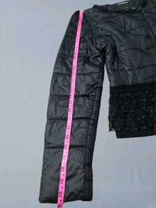 Chic Black Quilted Jacket