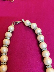 Artificial Pearl Mala, Used Condition
