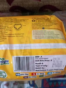 Baby Diaper Cuddle Primium Pants