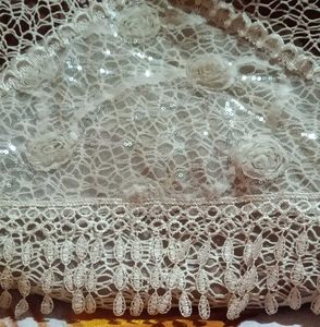 Crochet Floral Handbag