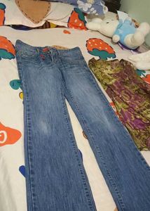 Rory Gilmore Y2K Low Rise Denim Jeans