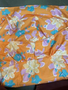 Floral Halter Mini Dress