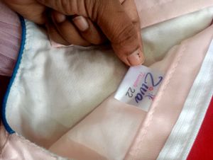 Baby Pink Frock And Yellow Crop Top
