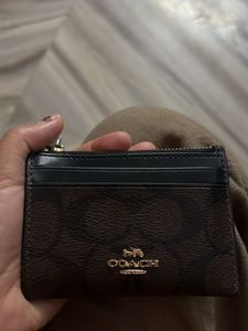 Coach Card Holder Wallet