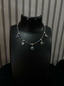 Silver Evil eye Necklace