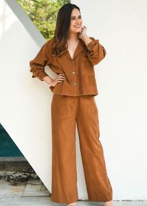ONLY pintresty🌸 wide leg brown pant
