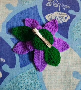 crochet hair accessories 🎀