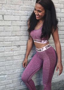Gymshark Crop Top and Leggings Set