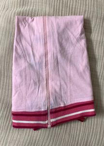 Pink Sleeveless Zip-Up Vest
