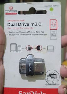 Sandisk Ultra Dual Pendrive 32gb New