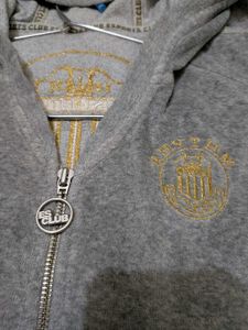ES club velvet hoodie