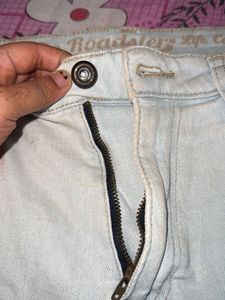 Light Wash Denim Shorts