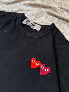 CDG play Di heart tshirt