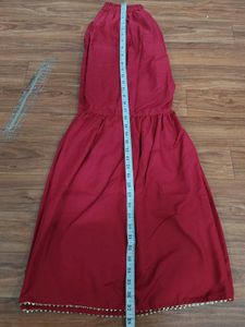 Red &amp; Gold Kurta Set