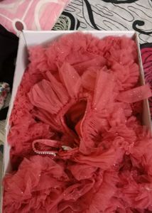 A New Birthday/ Party Wear Grand Dres With Tale.